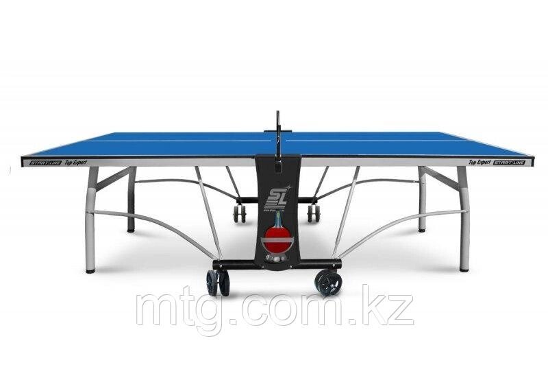 Теннисный стол для помещений "Start line Top Expert Indoor" (274 х 152,5 х 76 см) с сеткой от компании Каркуша - фото 1