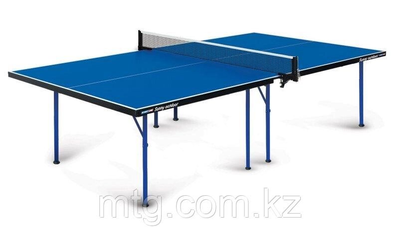 Теннисный стол всепогодный "Start Line Sunny Outdoor" (273 х 152,5 х 76 см) от компании Каркуша - фото 1