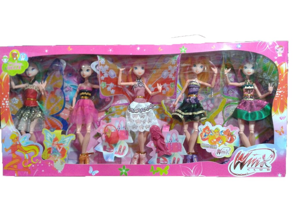 Winx куклы, набор фей от компании Каркуша - фото 1