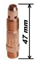 Держатель цанги d=1,6mm (WP-17-18-26) L=47mm от компании АМПИРА - фото 1