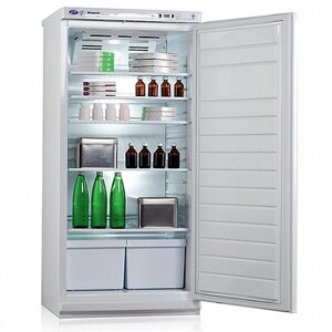 Холодильник фармацевтический V=250л, ХФ-250-2 (2+15, 607х600х1300) с мет. дверью и замко"ПОЗИС"