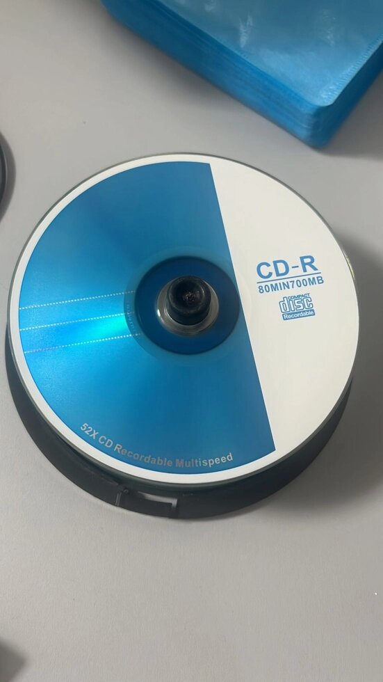 CD-R zti 700 Mb 52x (50 упаковке. Термоупаковка) от компании ИП Флешки Алматы - фото 1