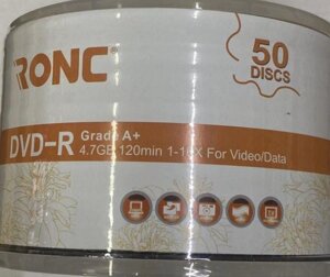 Dvd+R диски RoNc 4"7g 16x