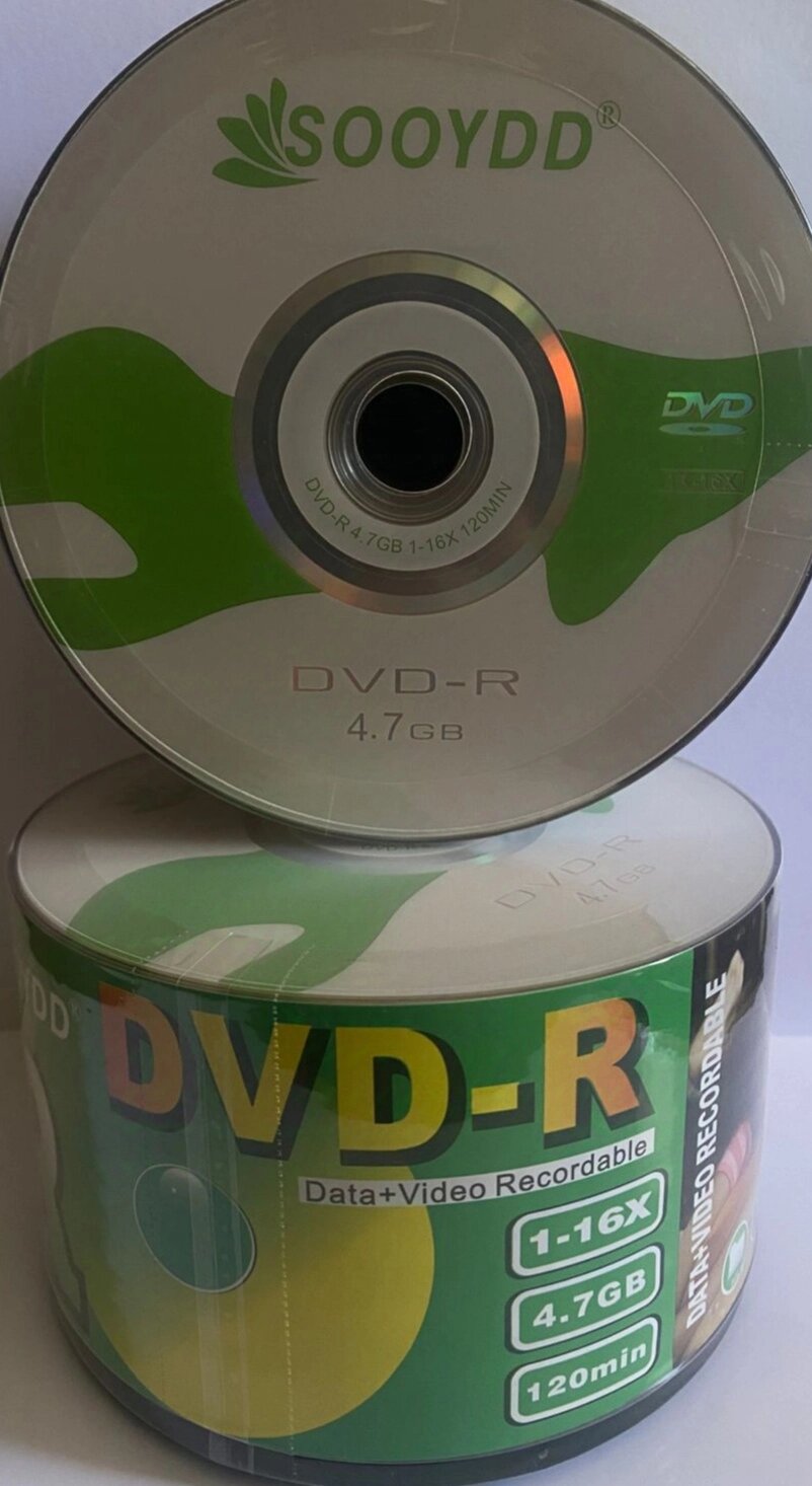 Dvd+R диски soyudd 4"7g 16x от компании ИП Флешки Алматы - фото 1