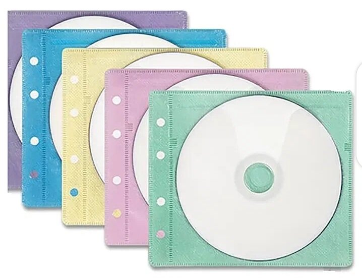 Конверт полипропиленовый для 2х дисков Сд ДВД от компании ИП Флешки Алматы - фото 1