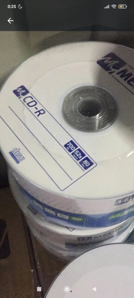 Mymedia CD-R 700 Mb 52x (50 pack) термоупаковка от компании ИП Флешки Алматы - фото 1