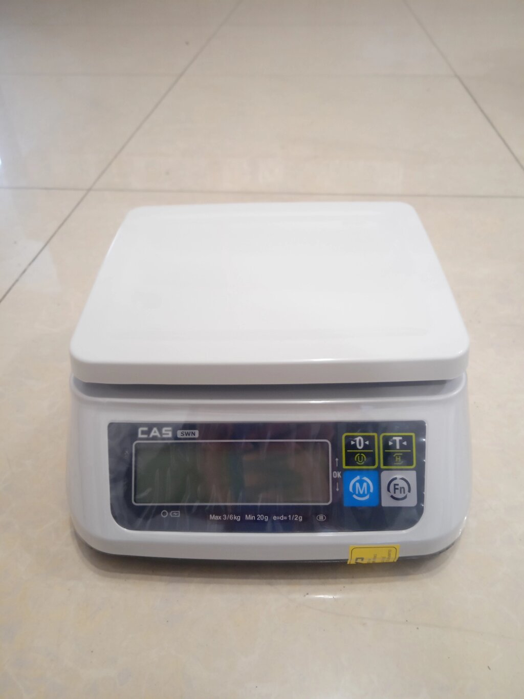 Весы CAS sw до 5кг  (пр-во Южная Корея) от компании А-Техцентр Плюс-торговое оборудование весы, кассы, сейфы - фото 1