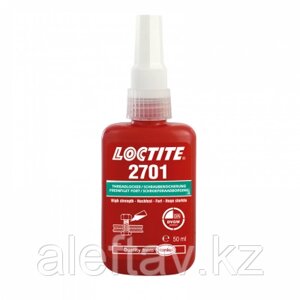 Фиксатор резьбы высокой прочности для неактивных металлов LOCTITE 2701, 50 мл