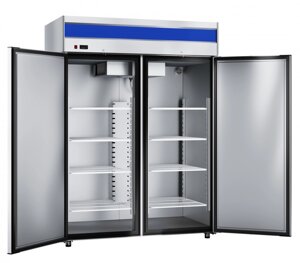 Шкаф холодильный среднетемпературный ШХс-1,4-01 нерж.