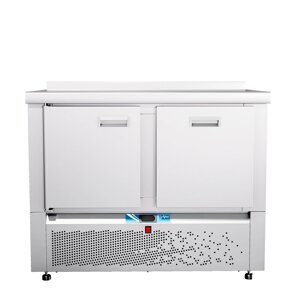 Стол холодильный среднетемпературный СХС-70Н-01 (дверь, ящик 1) с бортом
