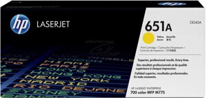 Картридж 651A HP CE342A Yellow LaserJet