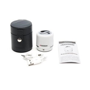 Колонка, Lifetrons, FG-8008-WH-IA, 2.0, Портативные, MinJack 3.5, Белый, Цветная коробка