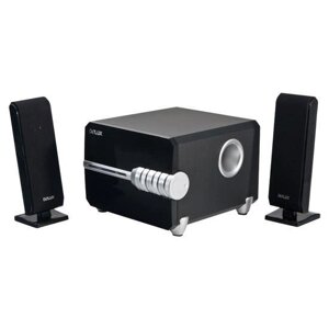 Колонки, delux, DLS-X555JB, 2.1, RMS 15W+7.5W*2, чёрный