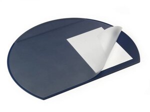 Покрытие настольное 52х65см, синее, с прозрачным верхом Durable