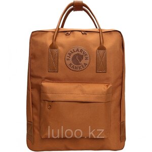 Рюкзак Kanken Fjallraven, розовый Classic. С кожаной ручкой.