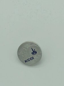 Индивидуальный серебряный корпоративный значок с логотипом на заказ,