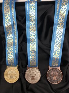 Комплект медалей с лентой