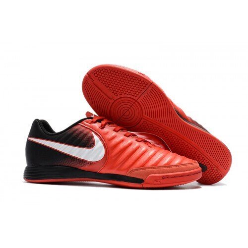 Бутсы футбольные Jr. Tiempo LegendX VII Academy IC Black Red White