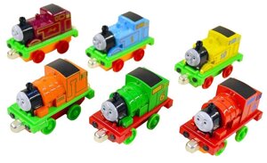 Игровой набор паровозики на магнитах Томас и его друзья 6 шт.
