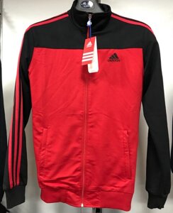 Костюм спортивный мужской Adidas красный-черный/черный 018