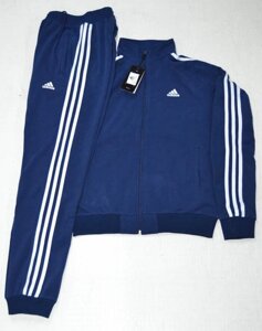 Костюм спортивный мужской Adidas синий/ белый
