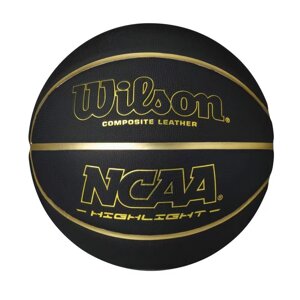 Мяч баскетбольный 7 Wilson NCAA Highlight Composite Leather