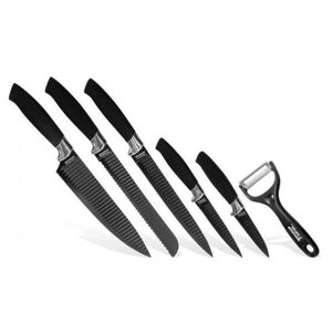 Набор кухонных ножей с ребристой поверхностью ZEPTER ZP-002 6 штук