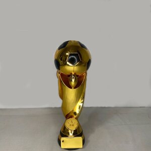 Наградная статуэтка Футбольный кубок с мячом 2383