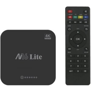 Смарт ТВ-приставка M16 Lite 1/8Гб 4K Android