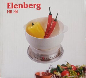 Весы кухонные механические с чашей Elenberg MK 20