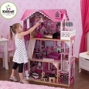 Кукольный домик с мебелью для Барби Kidkraft Амелия 65093