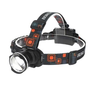 Налобный LED фонарь на голову Police BL-T07-T6 аккумуляторный