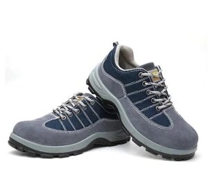 Полуботинки комбинированные Gray blue