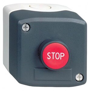 Кнопочный пост 1 кнопка с возвратом XALD114