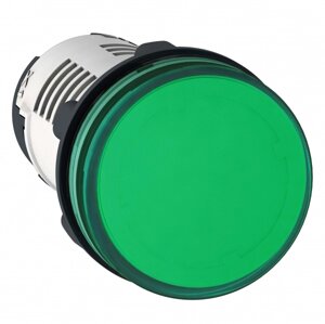 Сигнальная лампа зеленая 120 в пер. напр