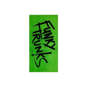 Funky полотенце Tagged green