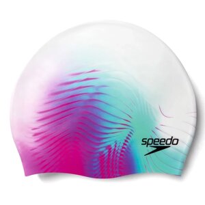 Шапочка для плавания двусторонняя Speedo Digital Printed pink