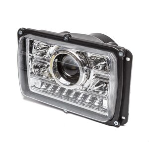 Фара с коректором н/о светодиодная с дхо, перекл. поворота маз 36.3775-20 LED AE