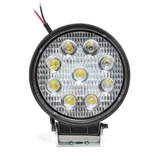 Фара светодиодная круглая, напр. свет, 9 диодов, AE27R-9LED-42HC АЭ от компании ТОО "Дармен Азия Сервис" - фото 1