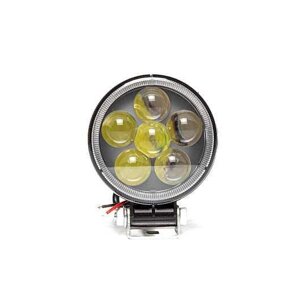 Фара светодиодная круглая,6 диодов, линза AE18R-6LED-LENS-HC (АЭ)