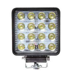 Фара светодиодная квадратная 16 диодов AE48S-16LED-55PC, 12/24V, АЭ