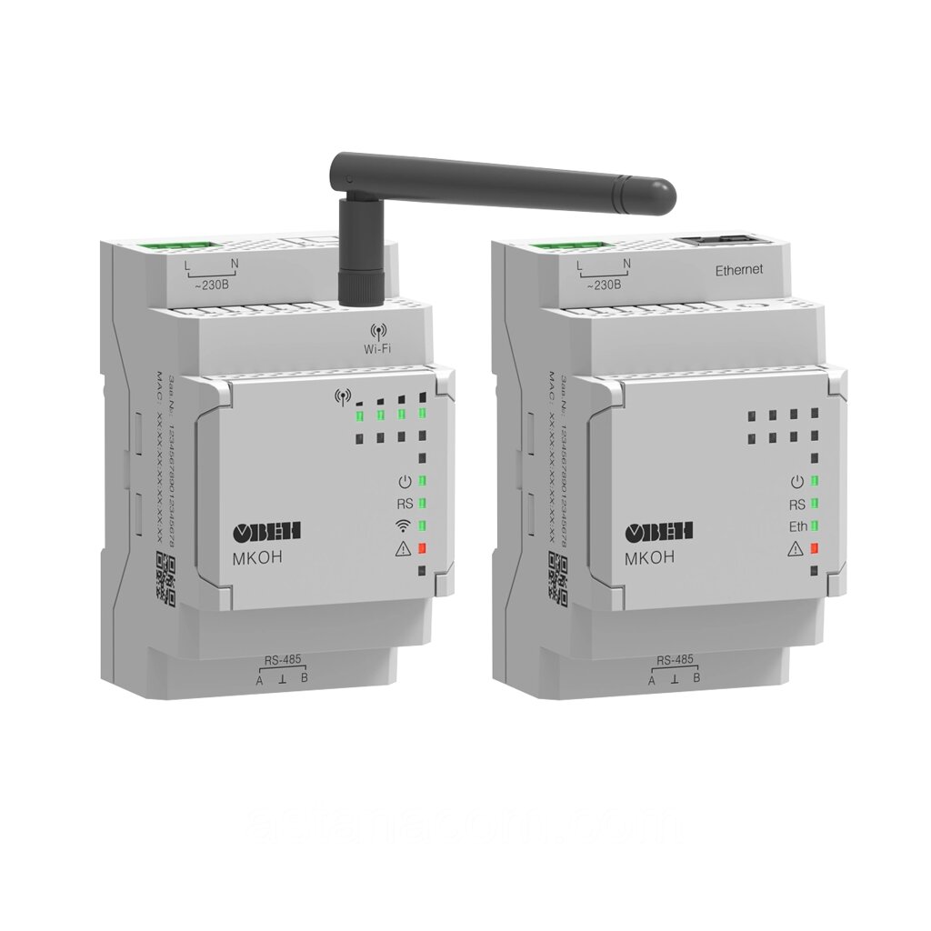 МКОН преобразователь протокола Modbus  МКОН-230. WIFI от компании ТОО "Астана Ком" - фото 1