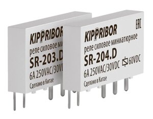 Промежуточное реле 1-конт,60VDC SR-204. D