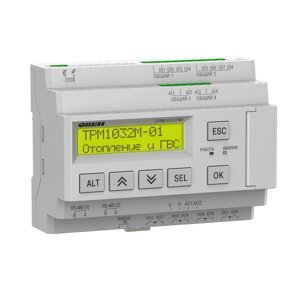 Регулятор для многоконтурных систем отопления и ГВС ТРМ1032М-01.00. И