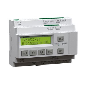 Регулятор для систем отопления и ГВС ТРМ1032-230.230.02