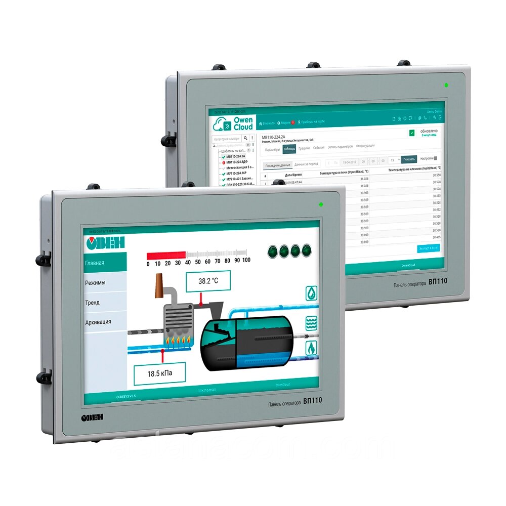 ВП110 сенсорная веб-панель оператора 10” со встроенным веб-браузером ВП110 от компании ТОО "Астана Ком" - фото 1