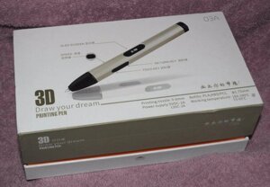 3 D ручка с жк -дисплеем 5V