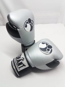 Боксерские перчатки Grant ( натуральная кожа ) цвет серый