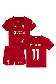 Детская футбольная форма Ливерпуль (Liverpool) - M. SALAH 11 (сезон 22/23)