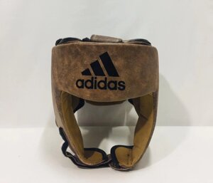 Кожаный шлем для бокса Adidas, Размеры S/M/L